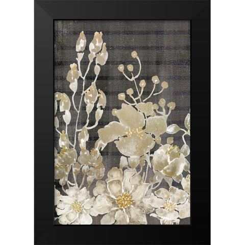 Golden Fields 2 Black Modern Wood Framed Art Print by Kimberly, Allen
