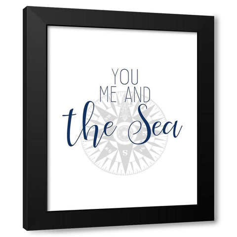 Adventures at Sea 3 Black Modern Wood Framed Art Print with Double Matting by Kimberly, Allen