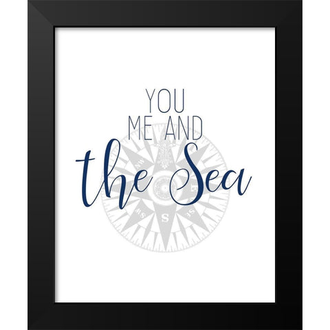 Adventures at Sea 3 Black Modern Wood Framed Art Print by Kimberly, Allen