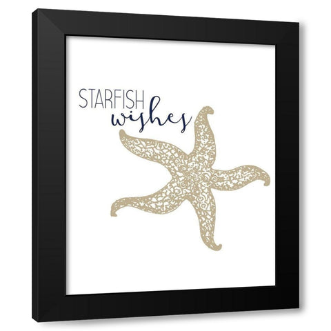 The Sea 5 Black Modern Wood Framed Art Print with Double Matting by Kimberly, Allen