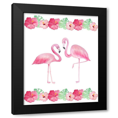Homemade Pink 2 Black Modern Wood Framed Art Print with Double Matting by Kimberly, Allen
