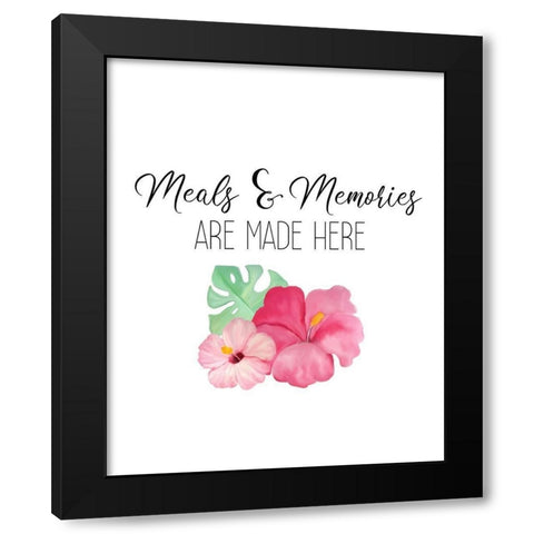 Homemade Pink 3 Black Modern Wood Framed Art Print with Double Matting by Kimberly, Allen