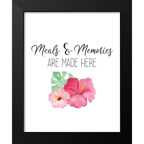 Homemade Pink 3 Black Modern Wood Framed Art Print by Kimberly, Allen