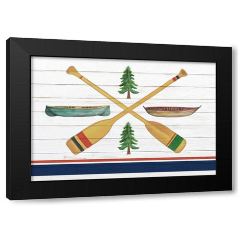 Exploring 7 Black Modern Wood Framed Art Print with Double Matting by Kimberly, Allen