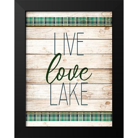 To the Lake 2 Black Modern Wood Framed Art Print by Allen, Kimberly