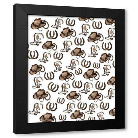 On the Range 3 Black Modern Wood Framed Art Print with Double Matting by Kimberly, Allen