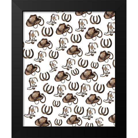 On the Range 3 Black Modern Wood Framed Art Print by Kimberly, Allen