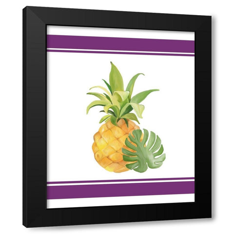 Be Sweet 2 Black Modern Wood Framed Art Print by Kimberly, Allen