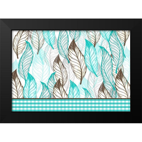 Home Ranch 7 Black Modern Wood Framed Art Print by Kimberly, Allen