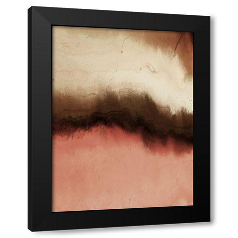Bedrock Black Modern Wood Framed Art Print with Double Matting by Kimberly, Allen