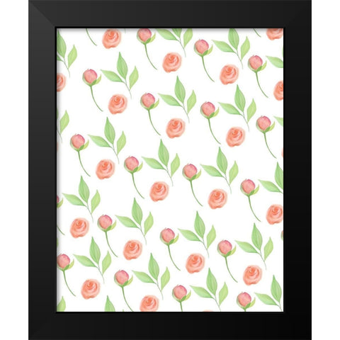 Bless 3 Black Modern Wood Framed Art Print by Kimberly, Allen