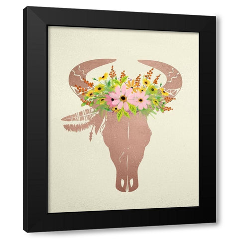 Create Wild 1 Black Modern Wood Framed Art Print with Double Matting by Kimberly, Allen