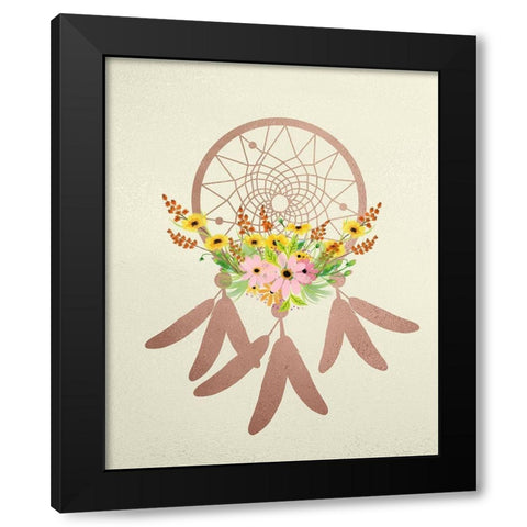 Create Wild 2 Black Modern Wood Framed Art Print by Kimberly, Allen