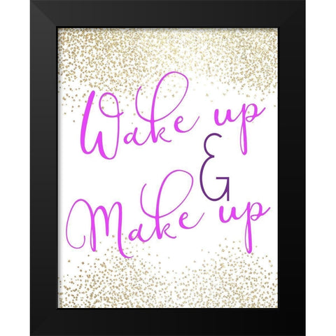 Confidence 2 Black Modern Wood Framed Art Print by Allen, Kimberly