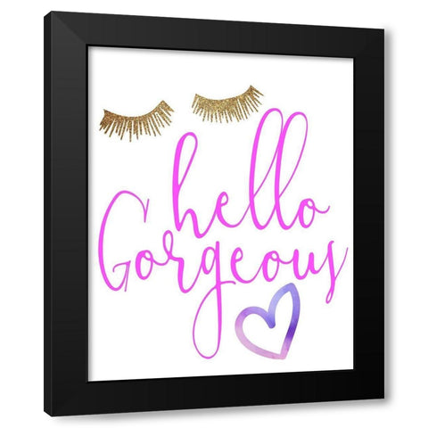 Gorgeous 2 Black Modern Wood Framed Art Print with Double Matting by Allen, Kimberly