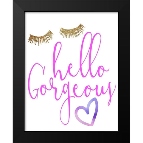 Gorgeous 2 Black Modern Wood Framed Art Print by Allen, Kimberly