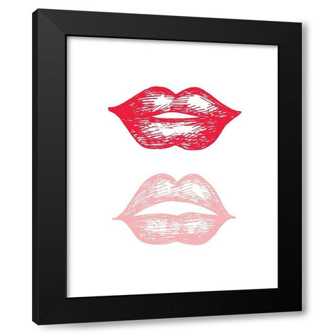 Inner Beauty 1 Black Modern Wood Framed Art Print with Double Matting by Allen, Kimberly