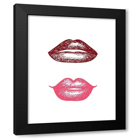 Inner Beauty 3 Black Modern Wood Framed Art Print with Double Matting by Allen, Kimberly