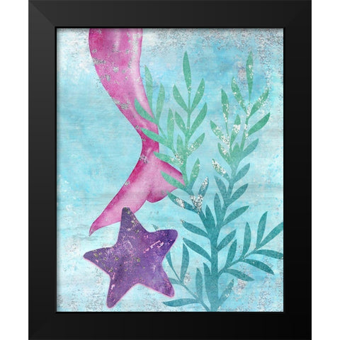 The Ocean 3 Black Modern Wood Framed Art Print by Allen, Kimberly