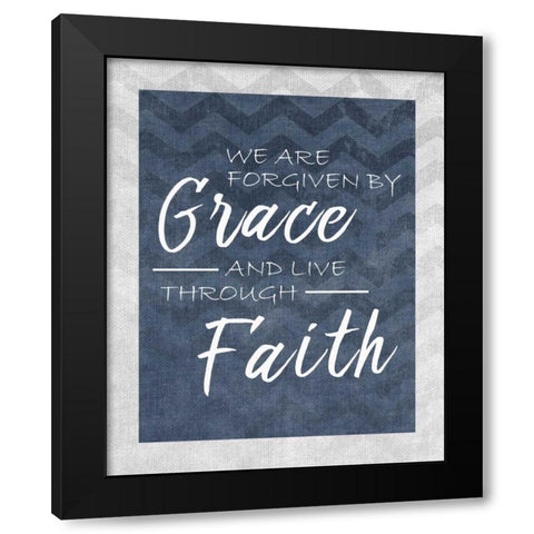 We Are Black Modern Wood Framed Art Print with Double Matting by Allen, Kimberly
