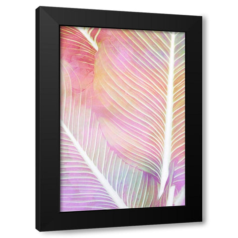 Tropical Palms 1 Black Modern Wood Framed Art Print by Allen, Kimberly