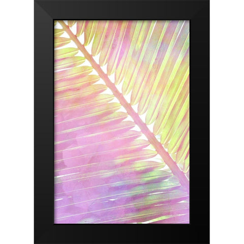 Tropical Palms 2 Black Modern Wood Framed Art Print by Allen, Kimberly