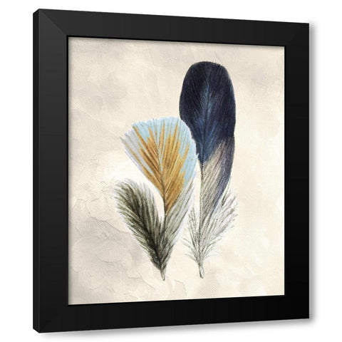 Two of a Kind 1 Black Modern Wood Framed Art Print with Double Matting by Allen, Kimberly