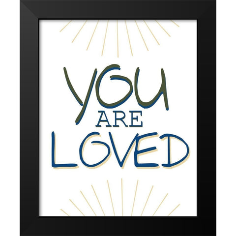 Little Explorer 2 Black Modern Wood Framed Art Print by Allen, Kimberly