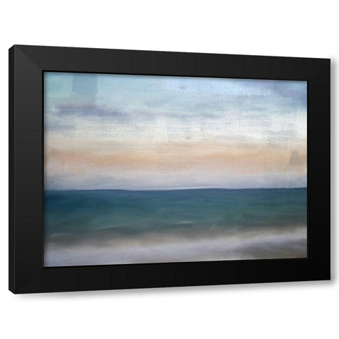 By The Sea Black Modern Wood Framed Art Print by Allen, Kimberly