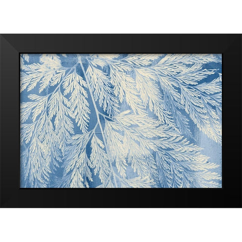 Fern Black Modern Wood Framed Art Print by Allen, Kimberly