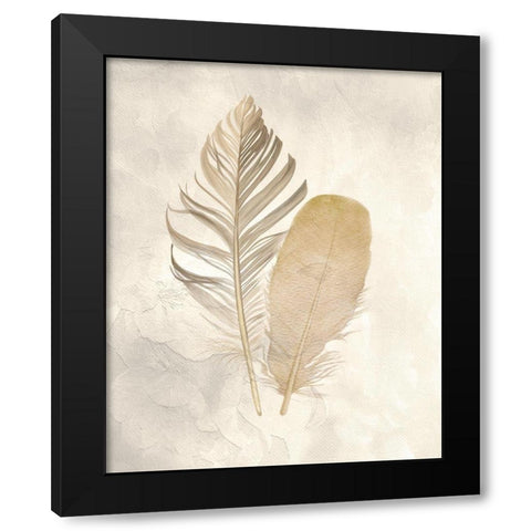 Two of a Kind 2 v2 Black Modern Wood Framed Art Print by Allen, Kimberly