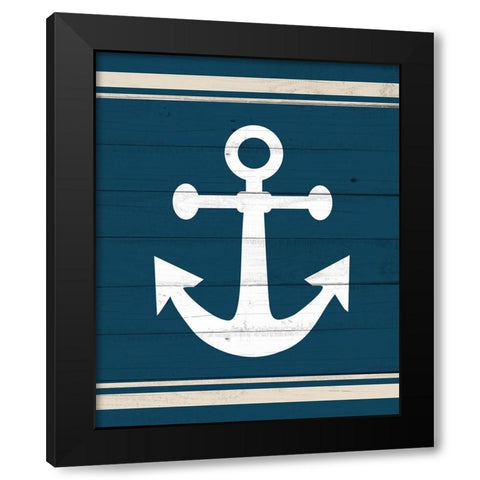 Set Sail 1 Black Modern Wood Framed Art Print by Allen, Kimberly