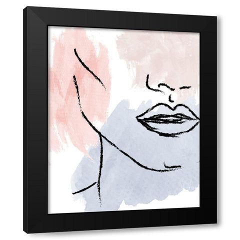 Focus 2 Black Modern Wood Framed Art Print by Allen, Kimberly