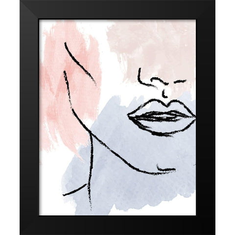 Focus 2 Black Modern Wood Framed Art Print by Allen, Kimberly