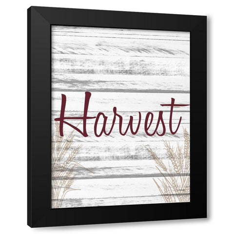 Harvest Black Modern Wood Framed Art Print with Double Matting by Allen, Kimberly