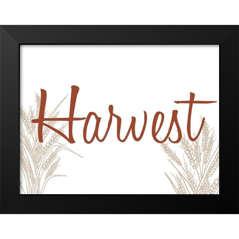Harvest Black Modern Wood Framed Art Print by Allen, Kimberly