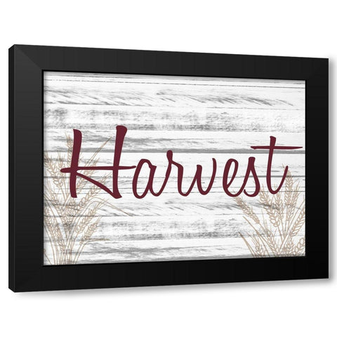 Harvest 2 Black Modern Wood Framed Art Print by Allen, Kimberly