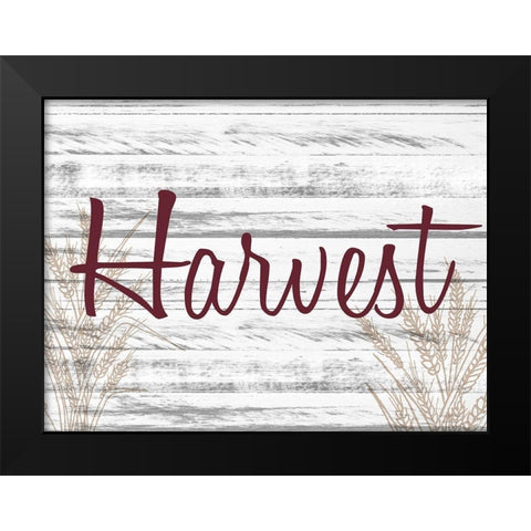 Harvest 2 Black Modern Wood Framed Art Print by Allen, Kimberly