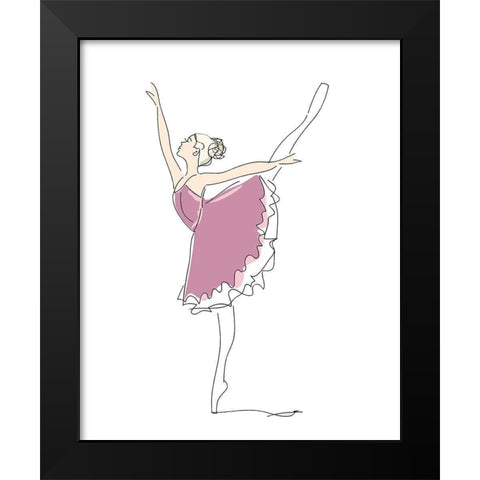 Toes 3 Black Modern Wood Framed Art Print by Allen, Kimberly