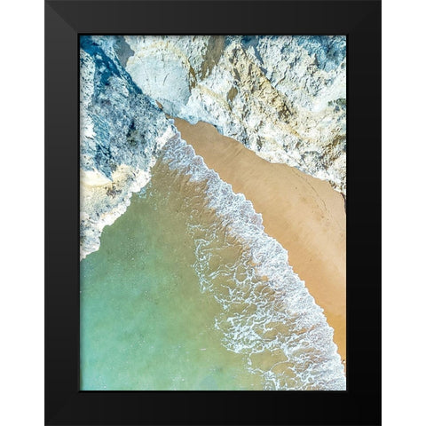 From Above Black Modern Wood Framed Art Print by Allen, Kimberly