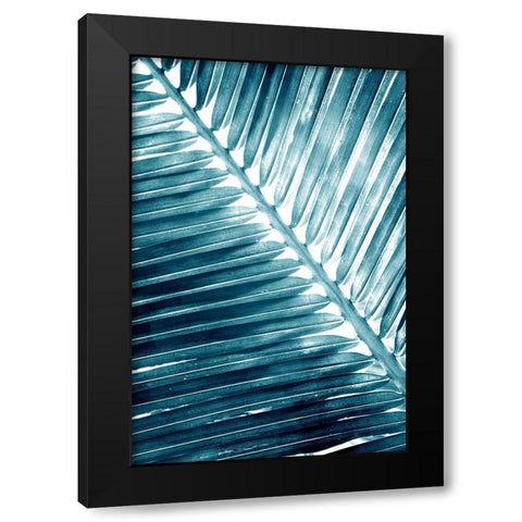 Tropical Blue 2 Black Modern Wood Framed Art Print with Double Matting by Allen, Kimberly
