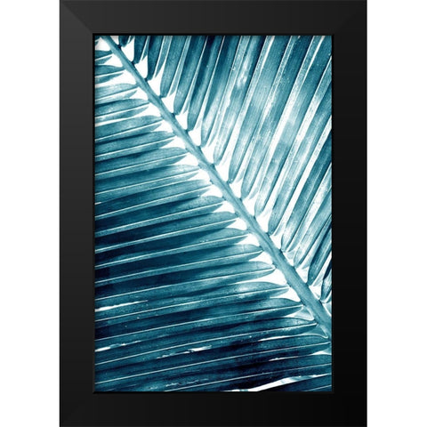 Tropical Blue 2 Black Modern Wood Framed Art Print by Allen, Kimberly