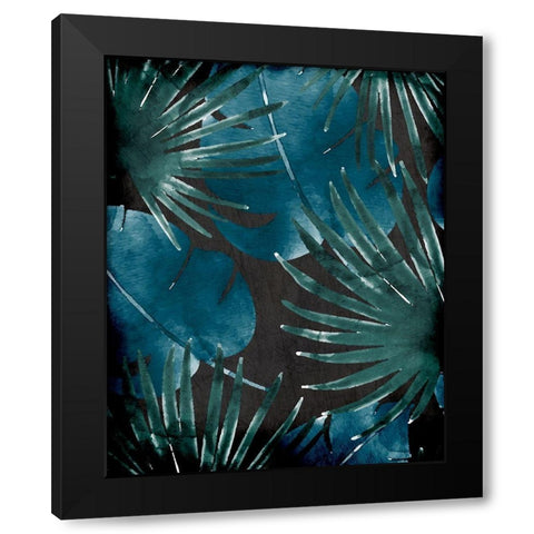 Deep 1 Black Modern Wood Framed Art Print by Allen, Kimberly