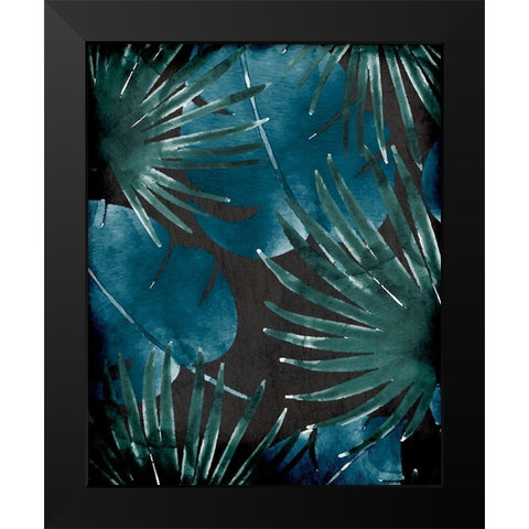 Deep 1 Black Modern Wood Framed Art Print by Allen, Kimberly
