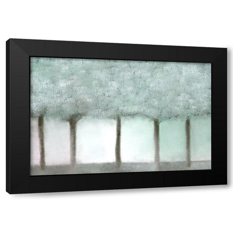 Grove Black Modern Wood Framed Art Print with Double Matting by Allen, Kimberly