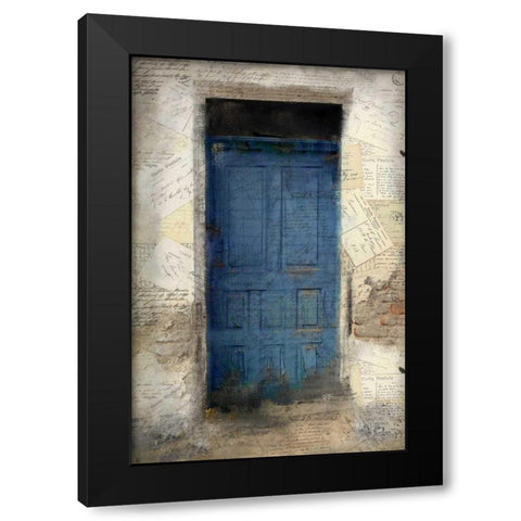 Doorway Black Modern Wood Framed Art Print by Allen, Kimberly
