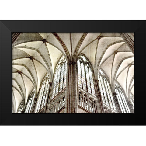 Arch 2 Black Modern Wood Framed Art Print by Allen, Kimberly
