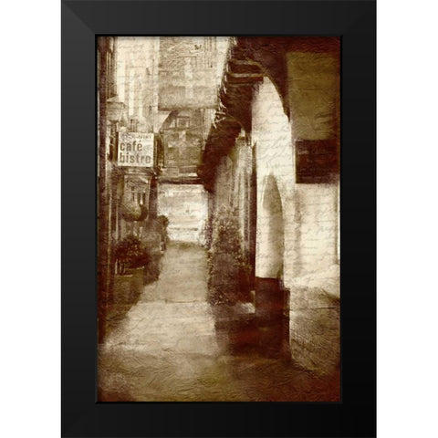 City Light 1 Black Modern Wood Framed Art Print by Allen, Kimberly