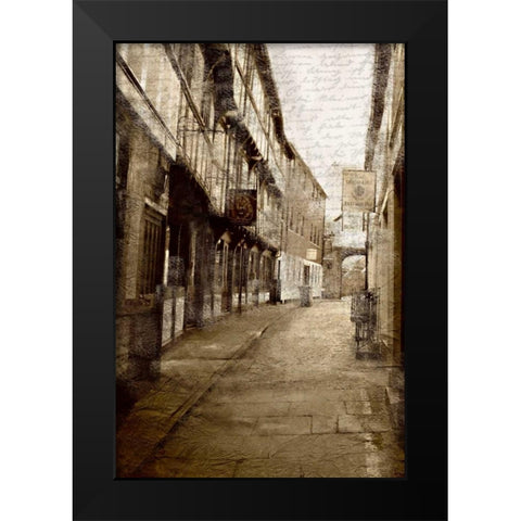 City Light 2 Black Modern Wood Framed Art Print by Allen, Kimberly