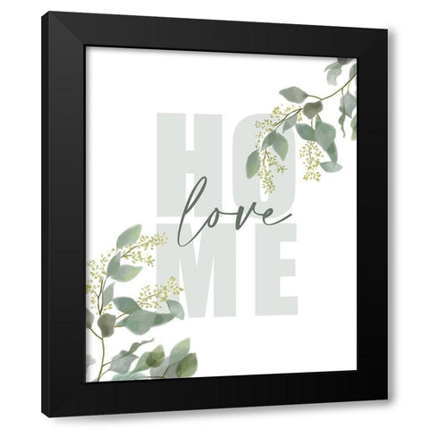 Home Branches Black Modern Wood Framed Art Print by Allen, Kimberly